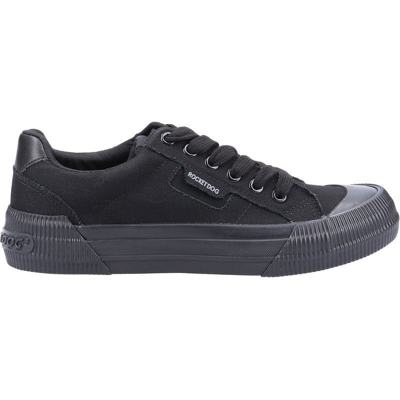 Rocket Dog Cheery Canvas Women's Black Trainers