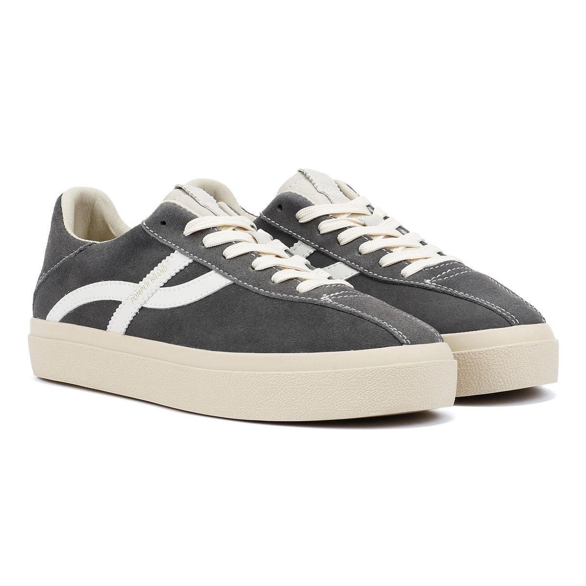 Pompeii Dart Suede Men's Gray/Ecru Sneakers