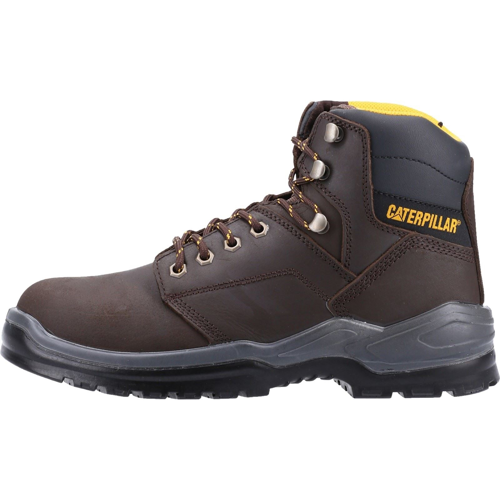 Caterpillar Striver Leather Brown Safety Boots