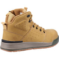 Hard Yakka 3056 Lace Zip Leather Wheat Safety Boots