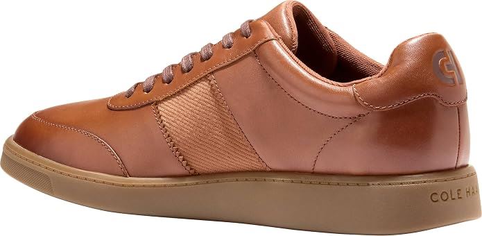 Cole Haan Grand Crosscourt Gates Leather Men's Tan Sneakers