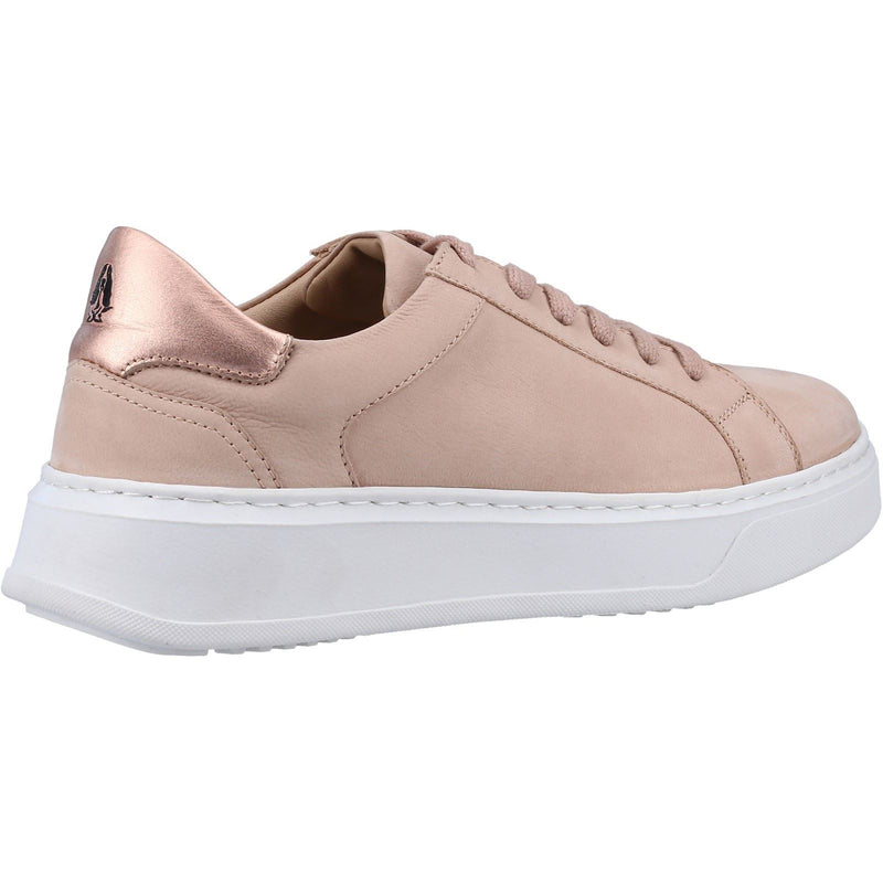 Hush Puppies Camille Leather Women's Blush Sneakers