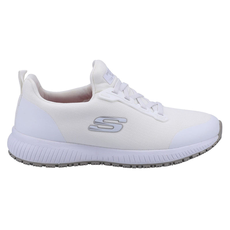 Skechers Workwear Squad SR Textile Women's White Safety Sneakers