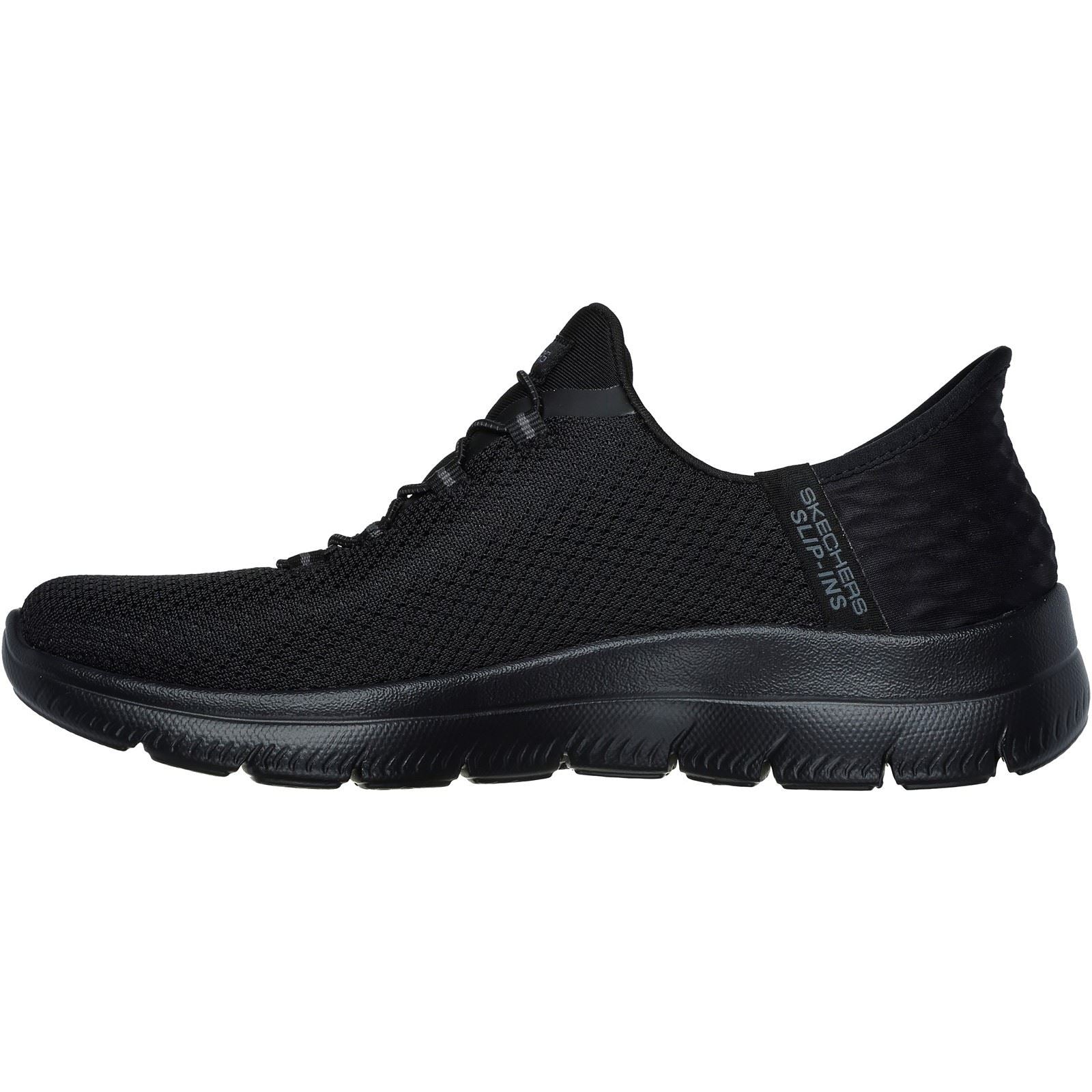 Skechers Summits - Diamond Dream Textile Women's Black Sneakers
