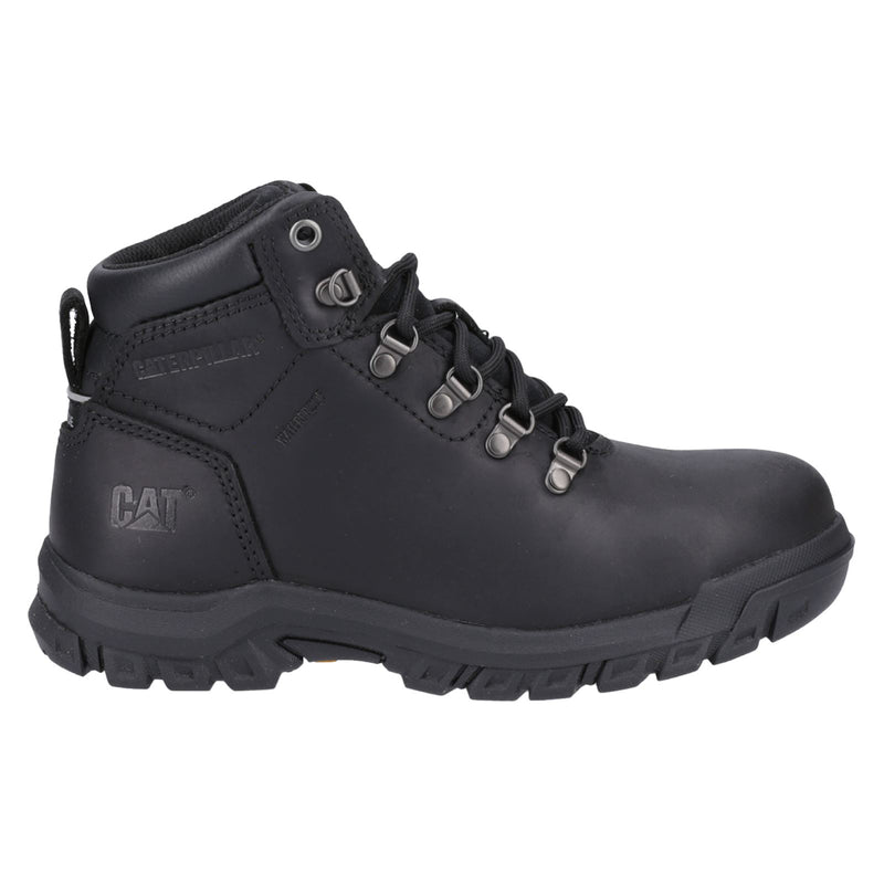 Caterpillar Mae Leather Women's Black Safety Boots