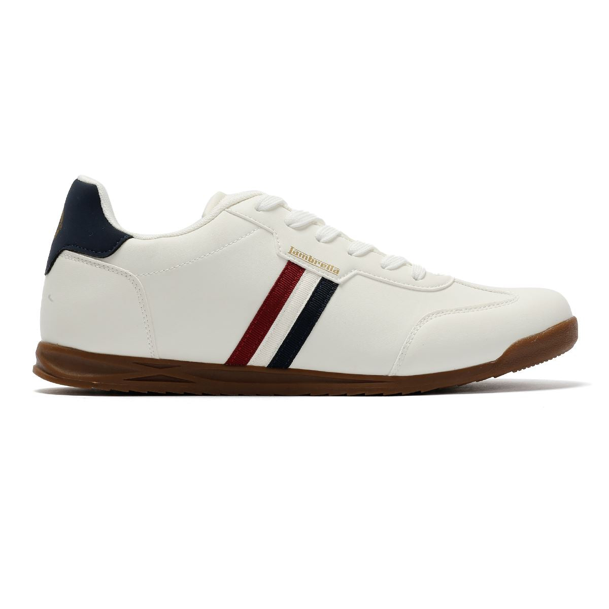Lambretta Tackle Men's White/Navy Sneakers
