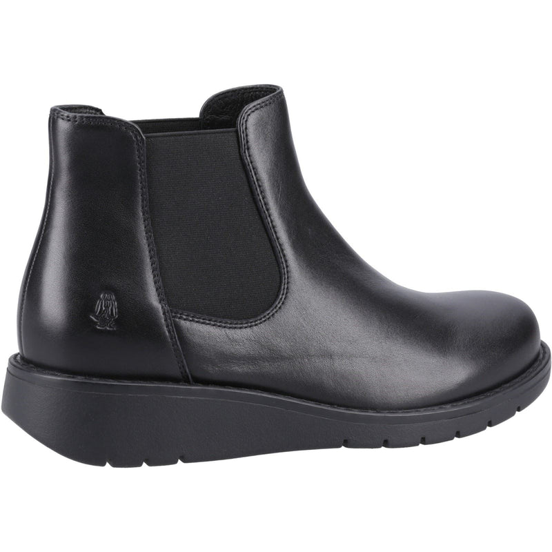 Hush Puppies Leonie Leather Women's Black Boots