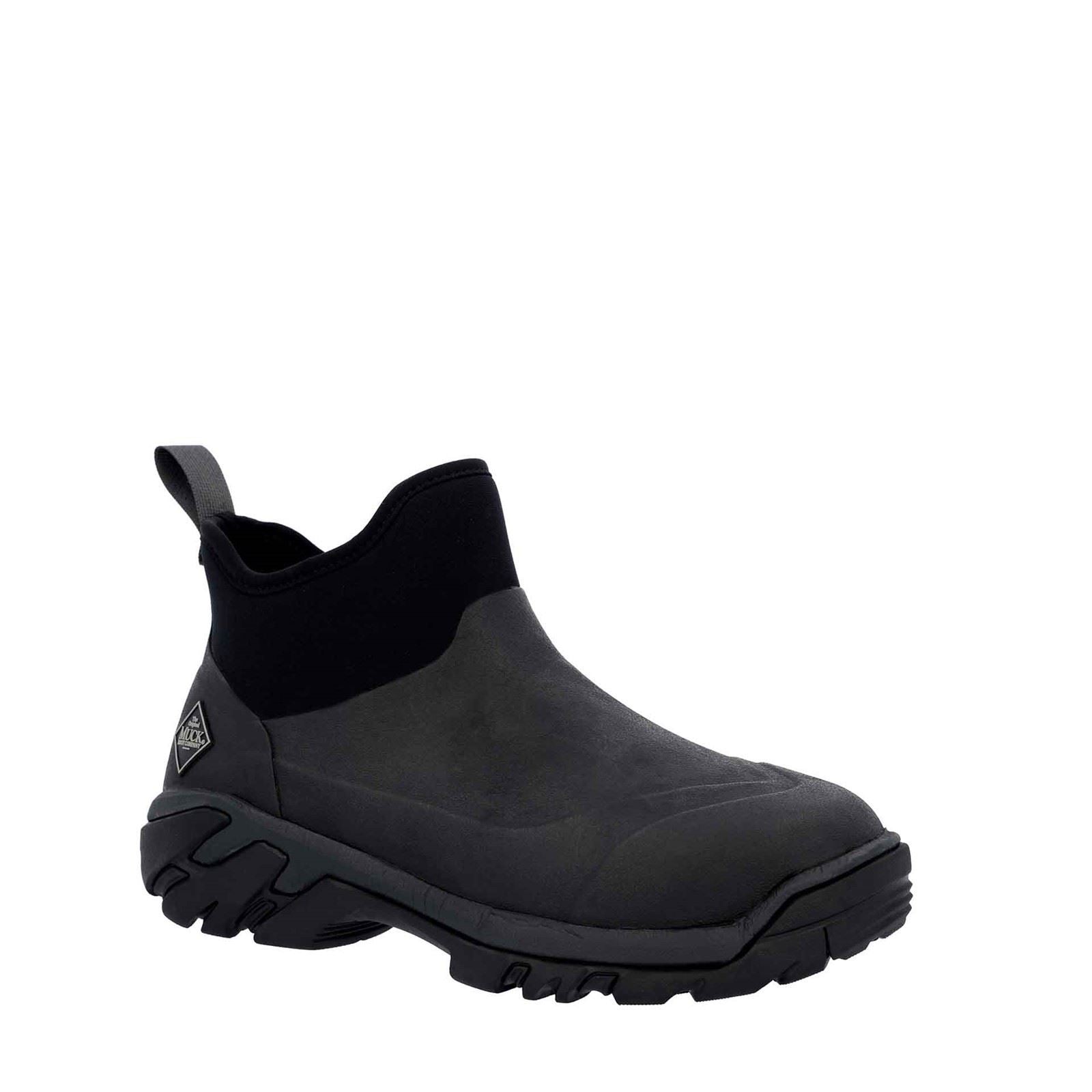 Muck Boots Woody Sport Rubber Black/Dark Grey Wellington Boots