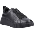 Hush Puppies Harlow Leather Women's Black/Black Trainers