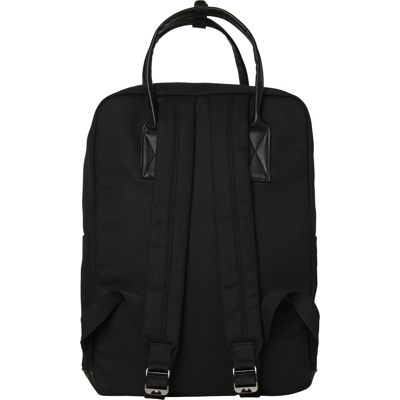 Jack & Jones Pascal Cotton Unisex Adults Black Backpack - One Size
