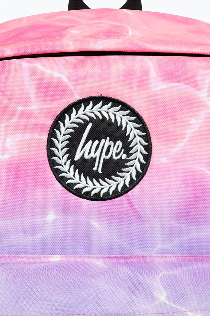 Hype Iconic Girl's Pink/Turquoise Pastel Pool Backpack