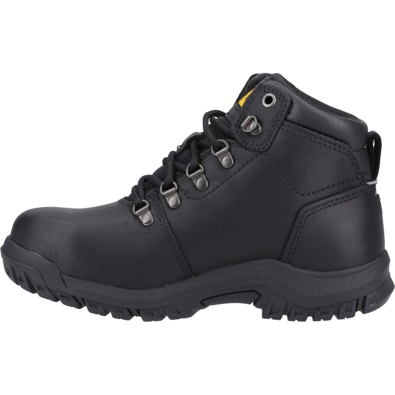 Caterpillar Mae Leather Women's Black Safety Boots