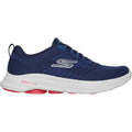 Skechers GO Walk 8 Day Textile Men's Navy/Red Standard Trainers
