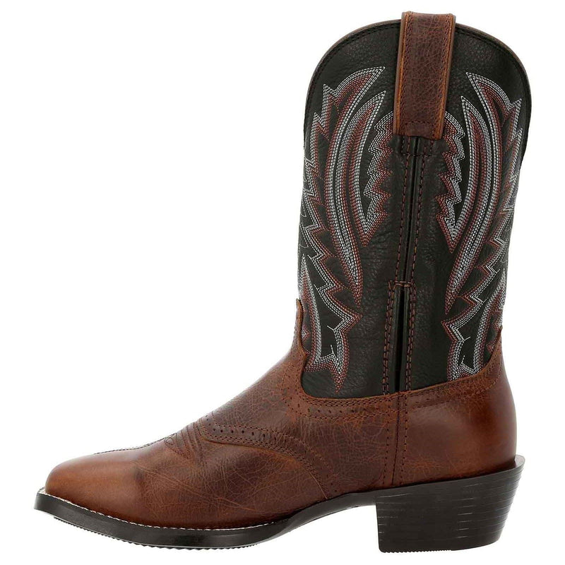 Durango Westward Leather Men's Dark Chestnut/Black Onyx Boots