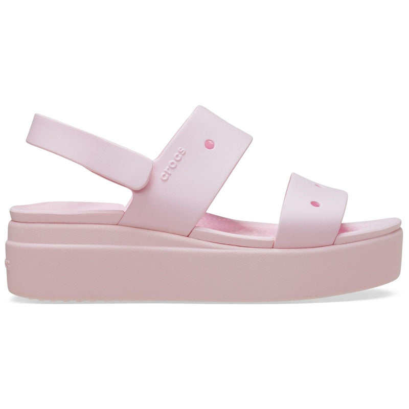 Crocs Brooklyn 4U Synthetic Women's Pink Milk Sandals