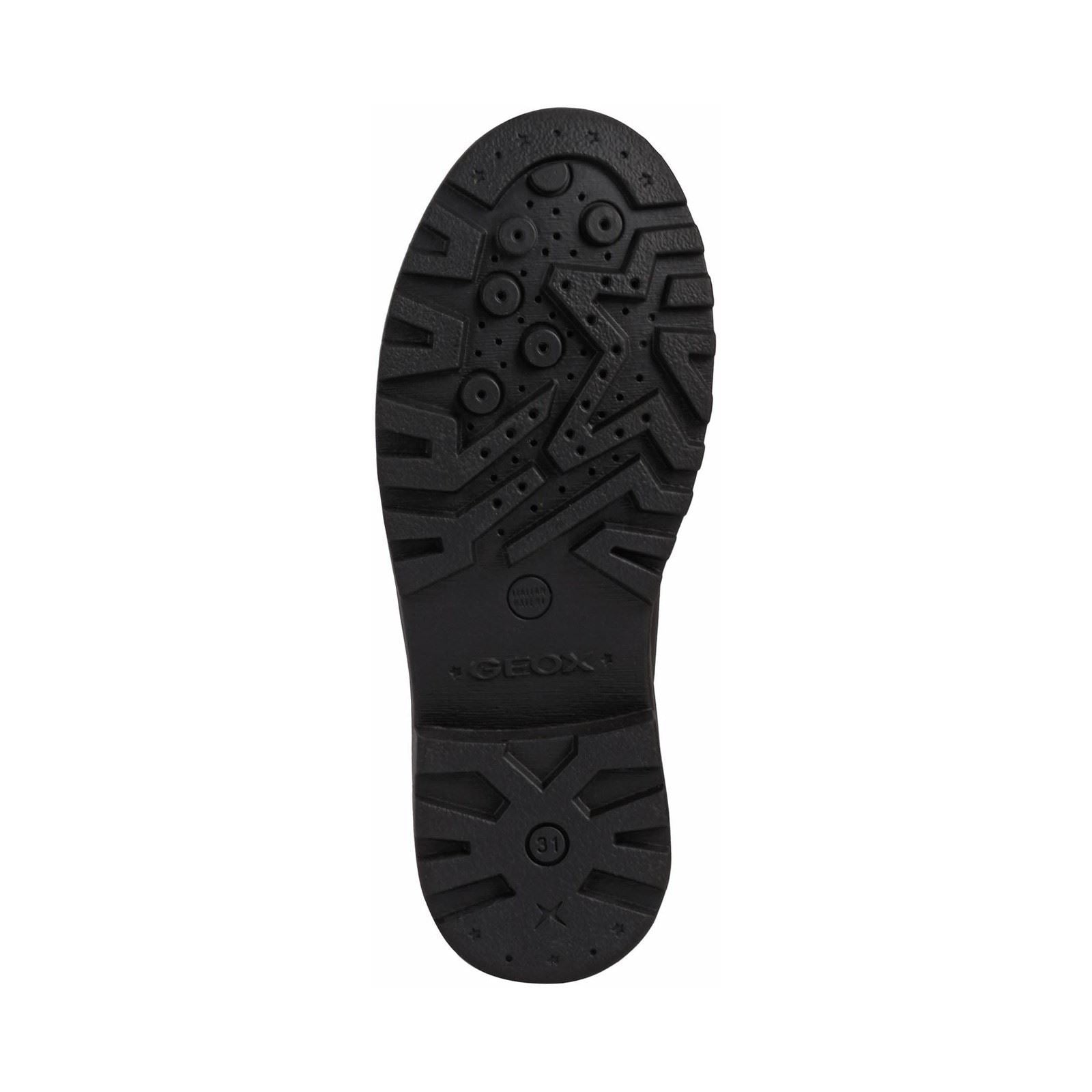 Geox Casey Leather Girl's Black Shoes