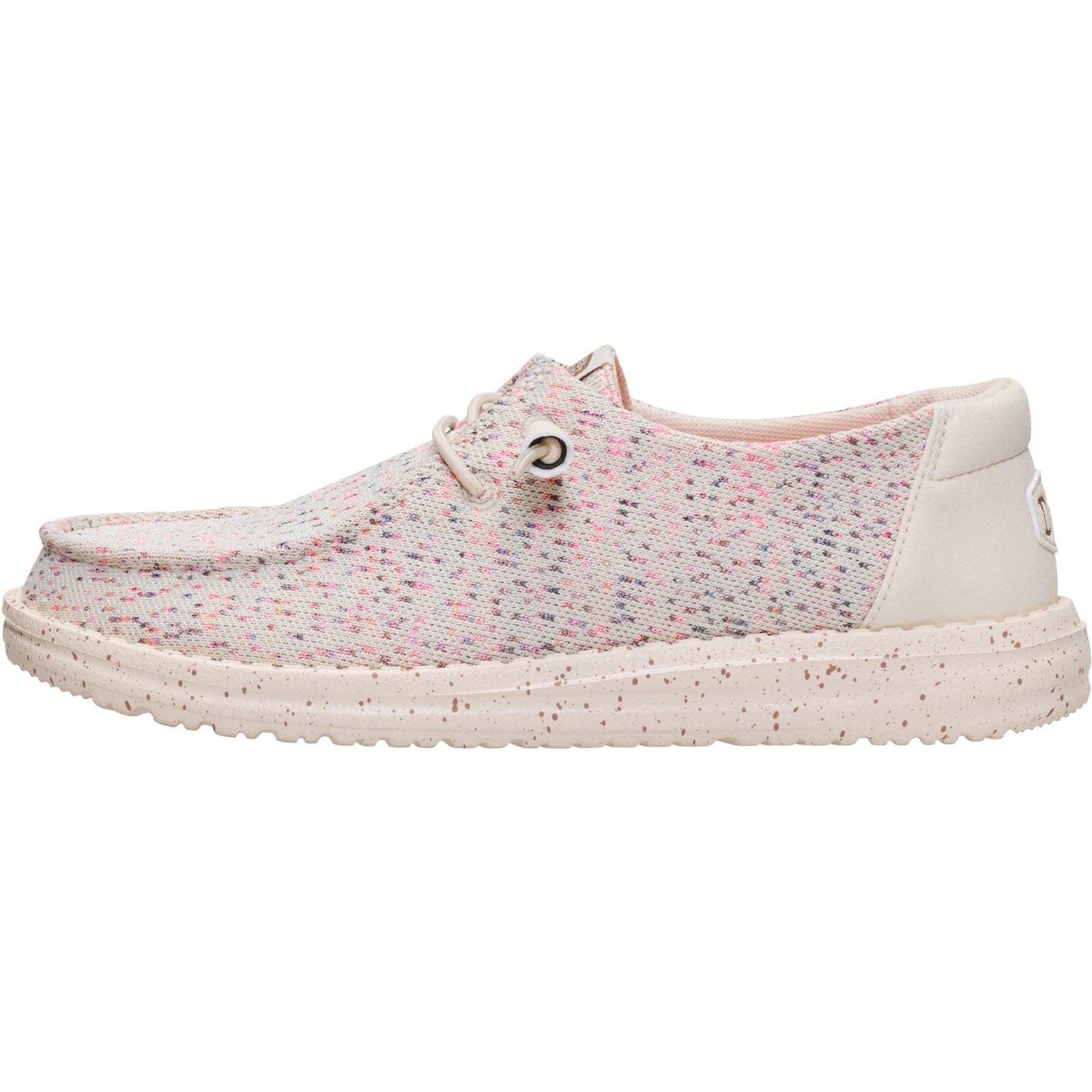 HEYDUDE Wendy Stretch Polyester Women's Taupe/Multi Loafers