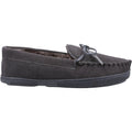 Hush Puppies 0 Suede Men's Grey Slippers