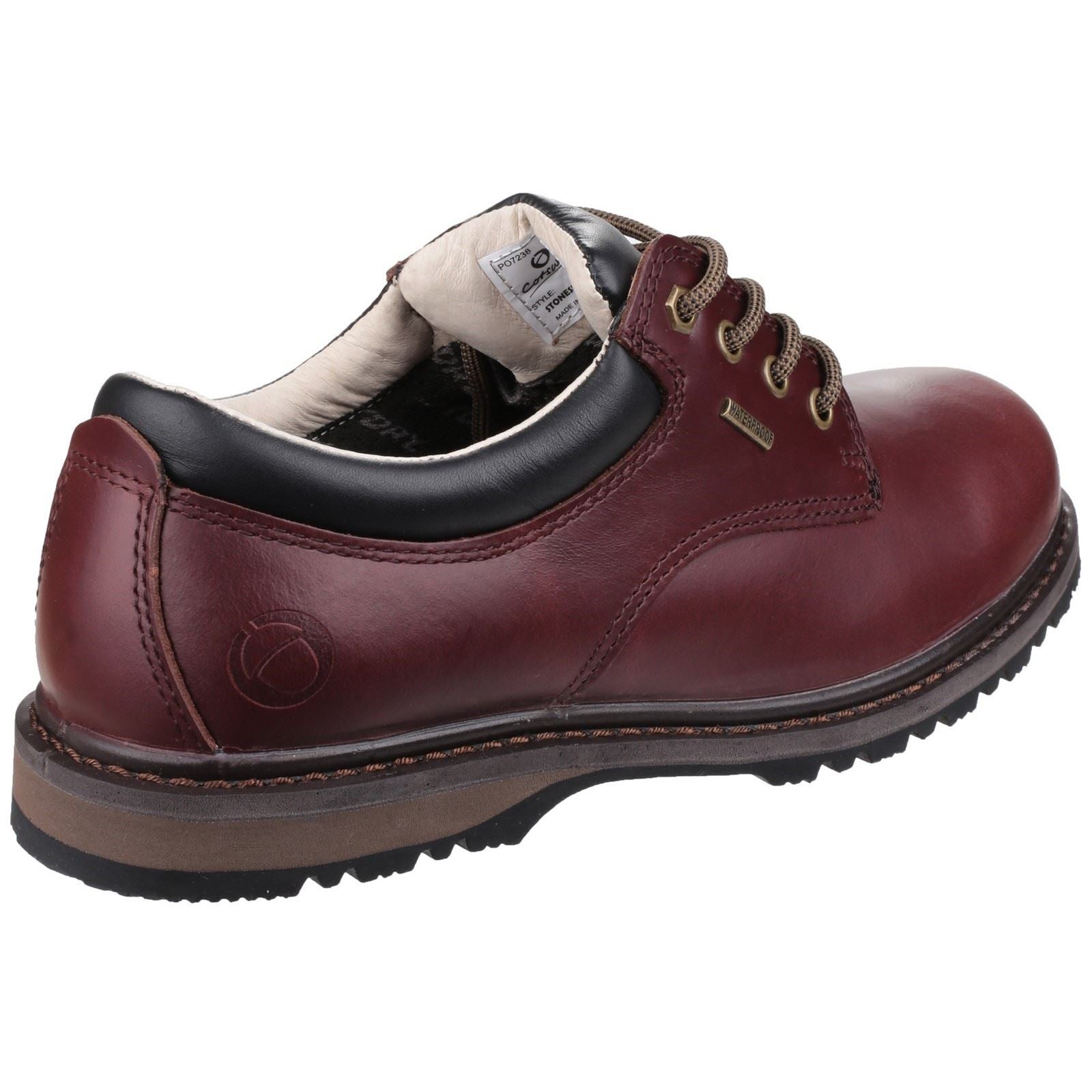Cotswold Stonesfield Leather Men's Chestnut Hiking Boots