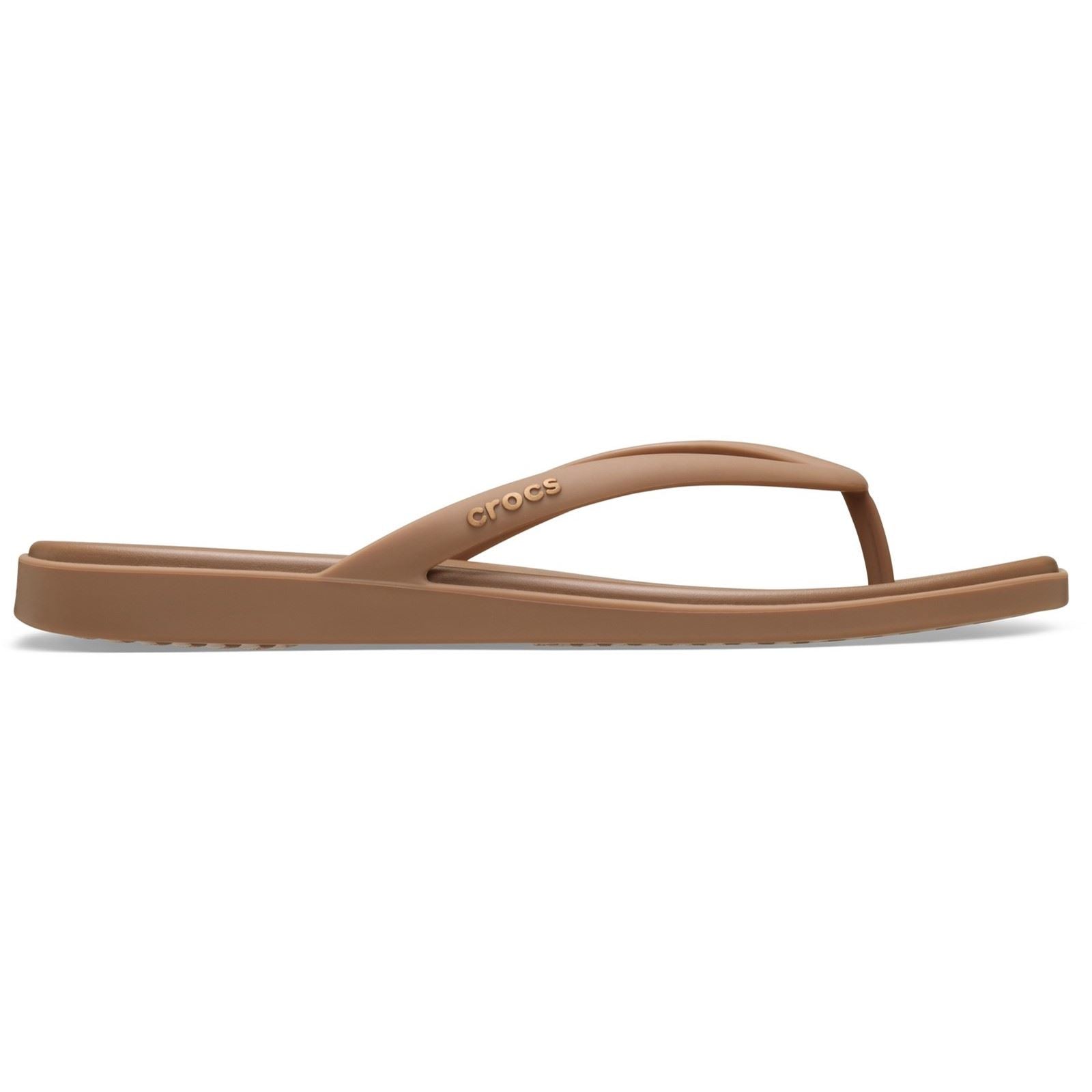 Crocs Miami EVA Women's Milk Chocolate Flip Flops