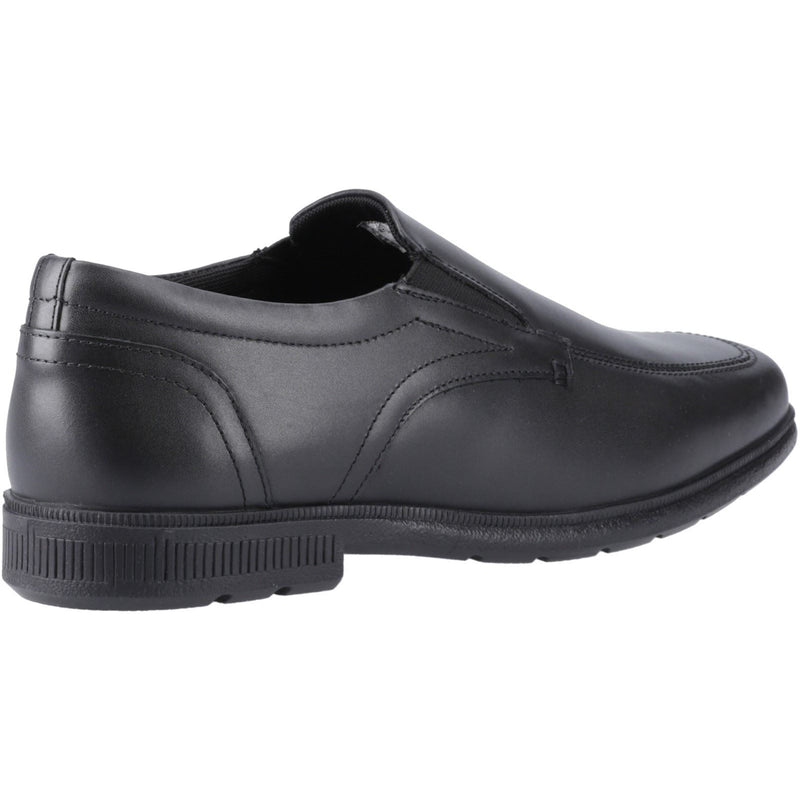 Pod Carpenter Leather Boys's Black Loafers