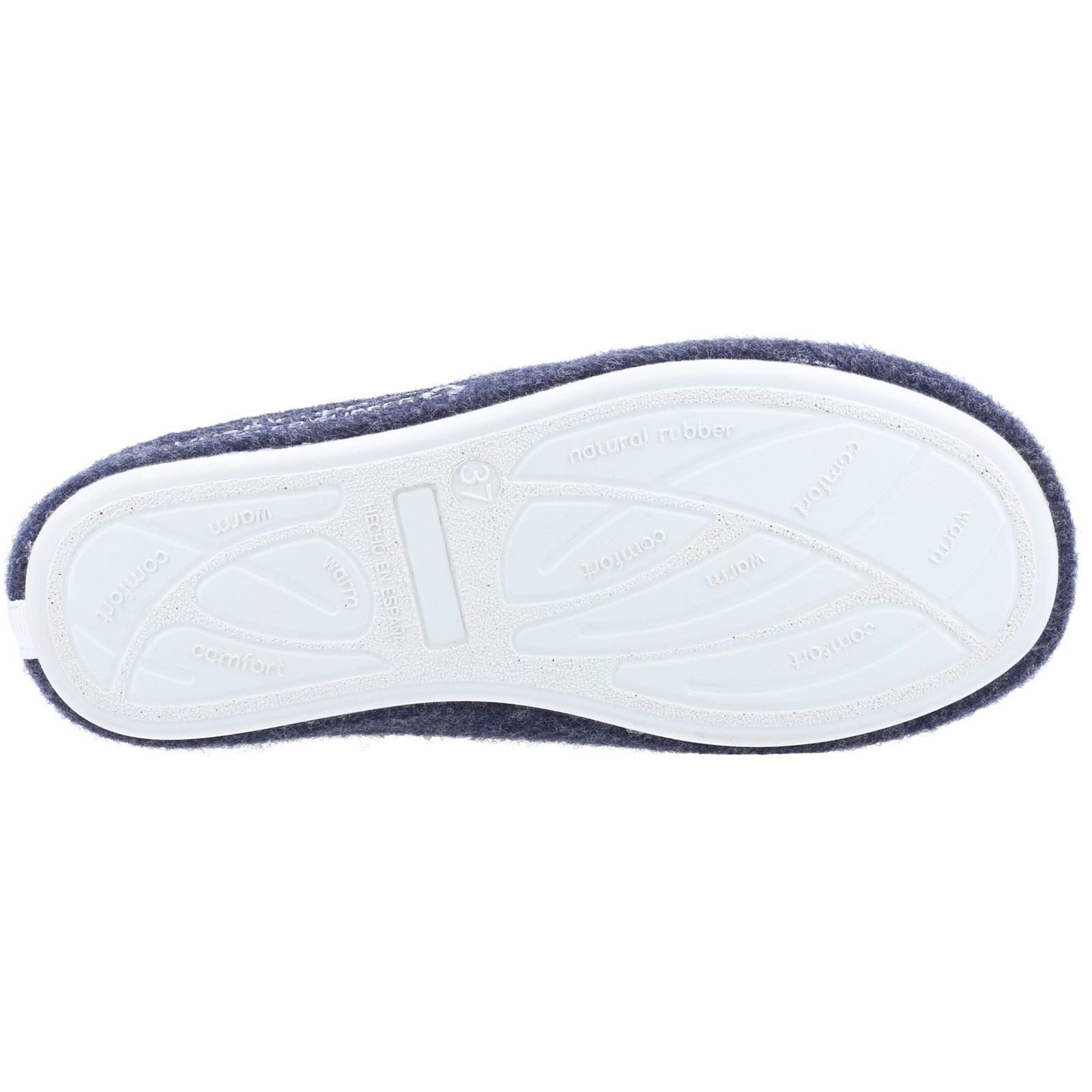 Hush Puppies The Good 90% Recycled RPET Synthetic Women's Navy Slippers
