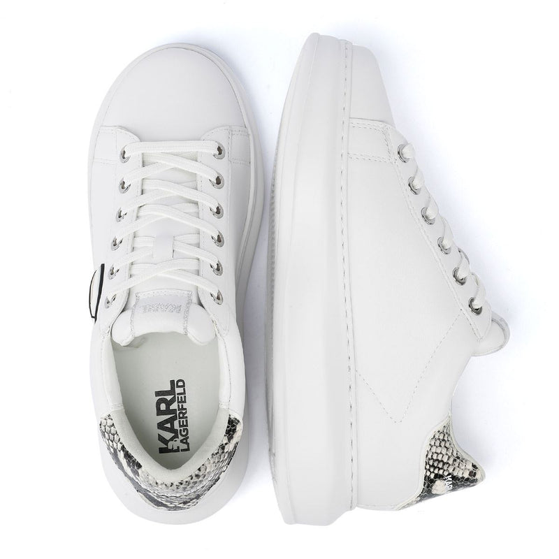 Karl Lagerfeld Kapri NFT Lo Lace Women's White Sneakers