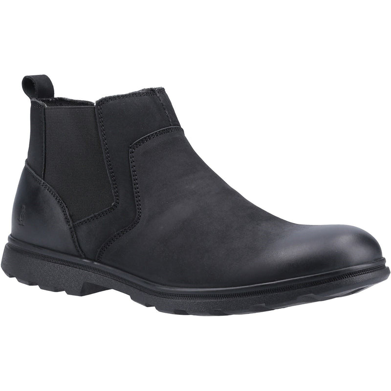 Hush Puppies Tyrone Leather Men's Black Boots