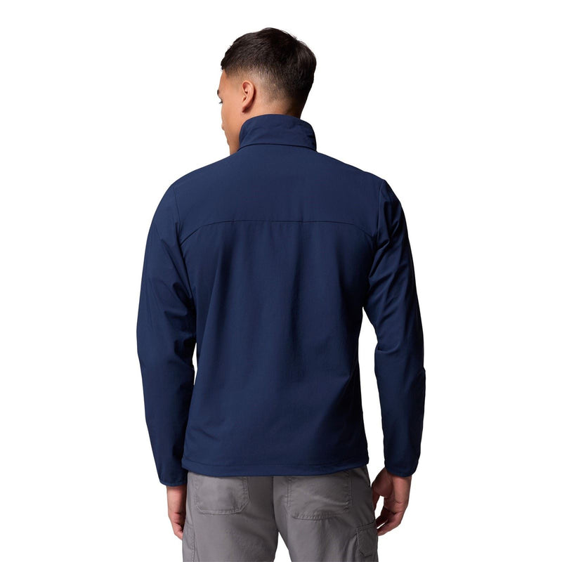 Columbia Heather Canyon II Jacket Men's Blue Softshell Jacket