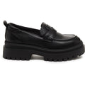 Rocket Dog Dandy Polyurethane Women's Black Loafers