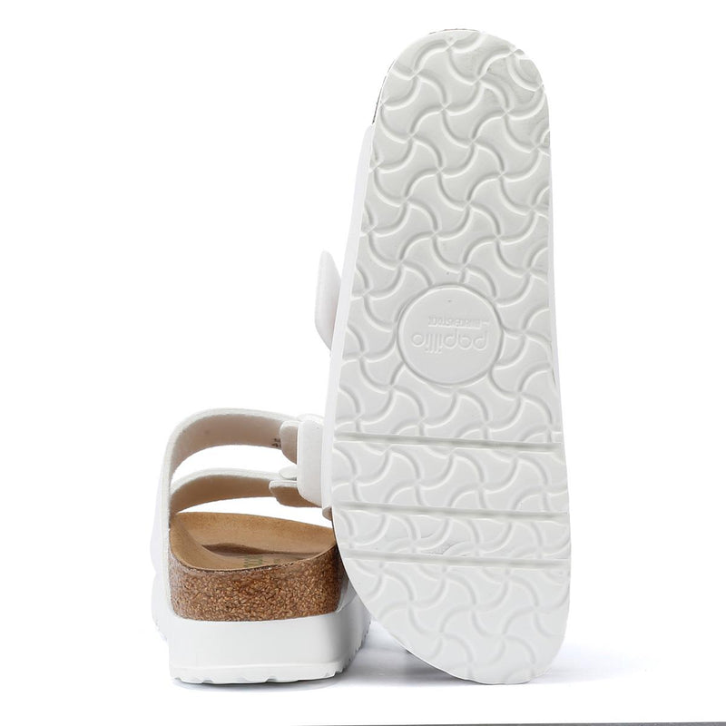 Birkenstock Arizona Flex Platform Women's White Narrow Sandals