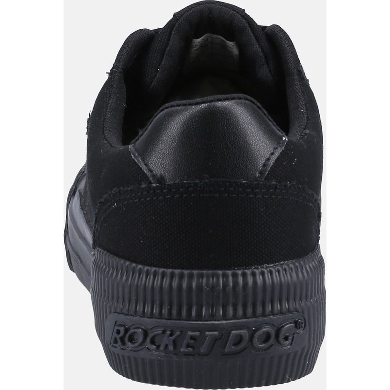 Rocket Dog Cheery Canvas Women's Black Trainers