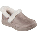 Skechers Cozy Escape Textile Women's Taupe Slippers