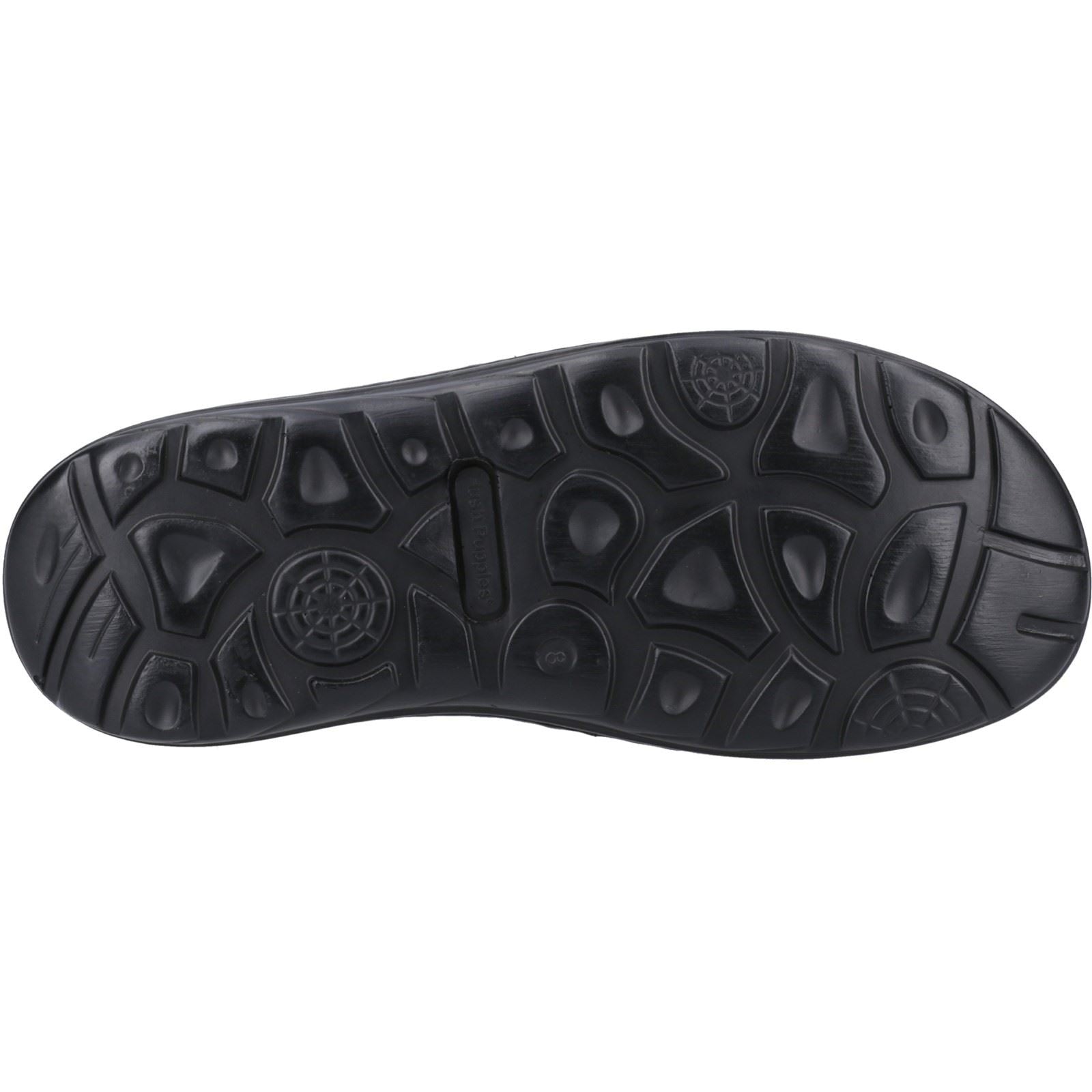 Hush Puppies Archer Leather Men's Black Sandals