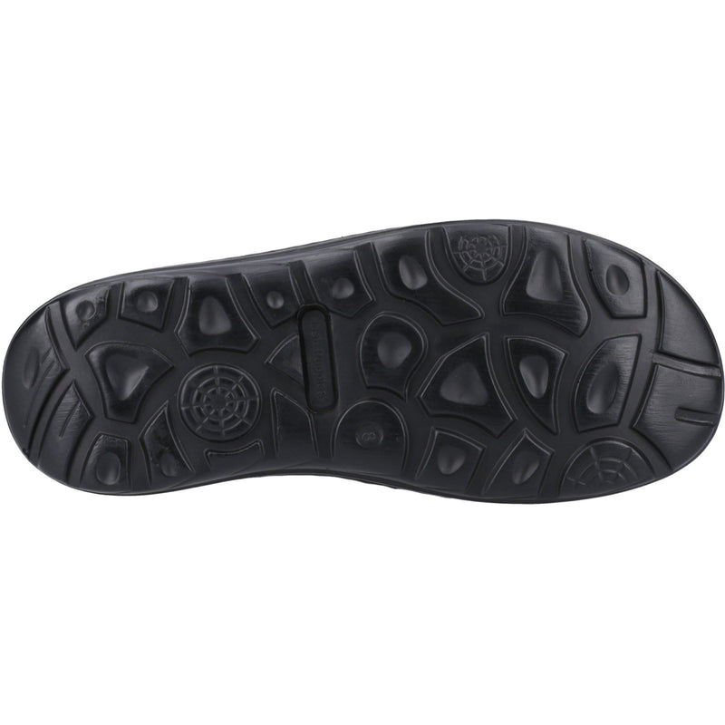 Hush Puppies Archer Leather Men's Black Sandals