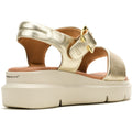 Hush Puppies Uplift Leather Women's Champagne Sandals