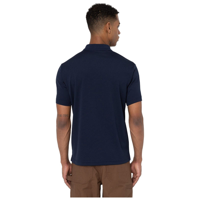 Dickies Everyday Polyester Men's Blue Polo Shirt