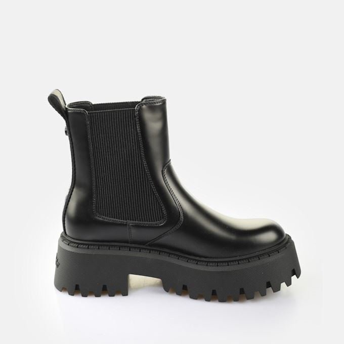 Buffalo Aspen Chelsea Women's Black Boots