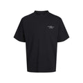 Jack & Jones Chad Branding Cotton Men's Black T-Shirt