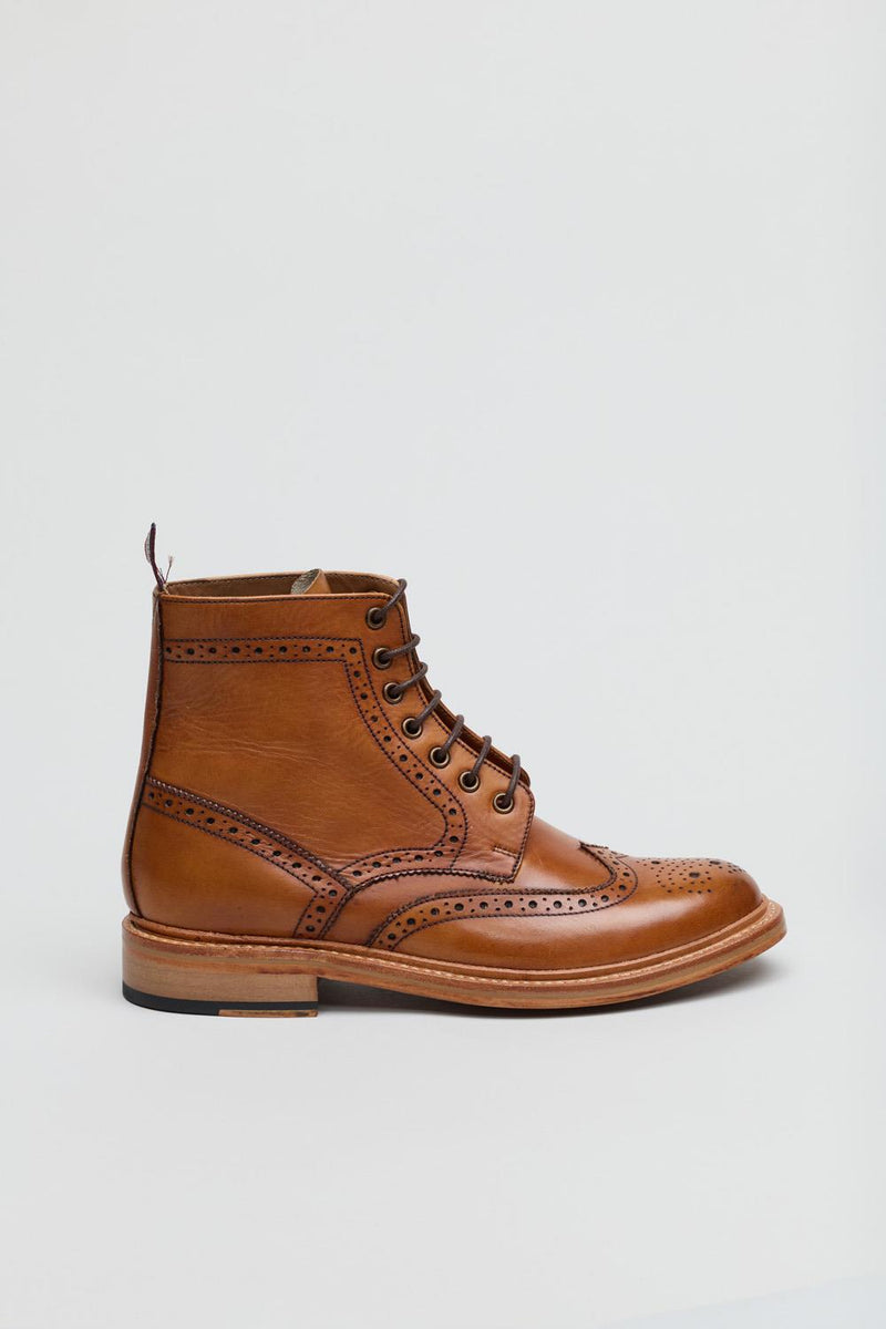 Ben Sherman Arthur Leather Men's Tan Boots