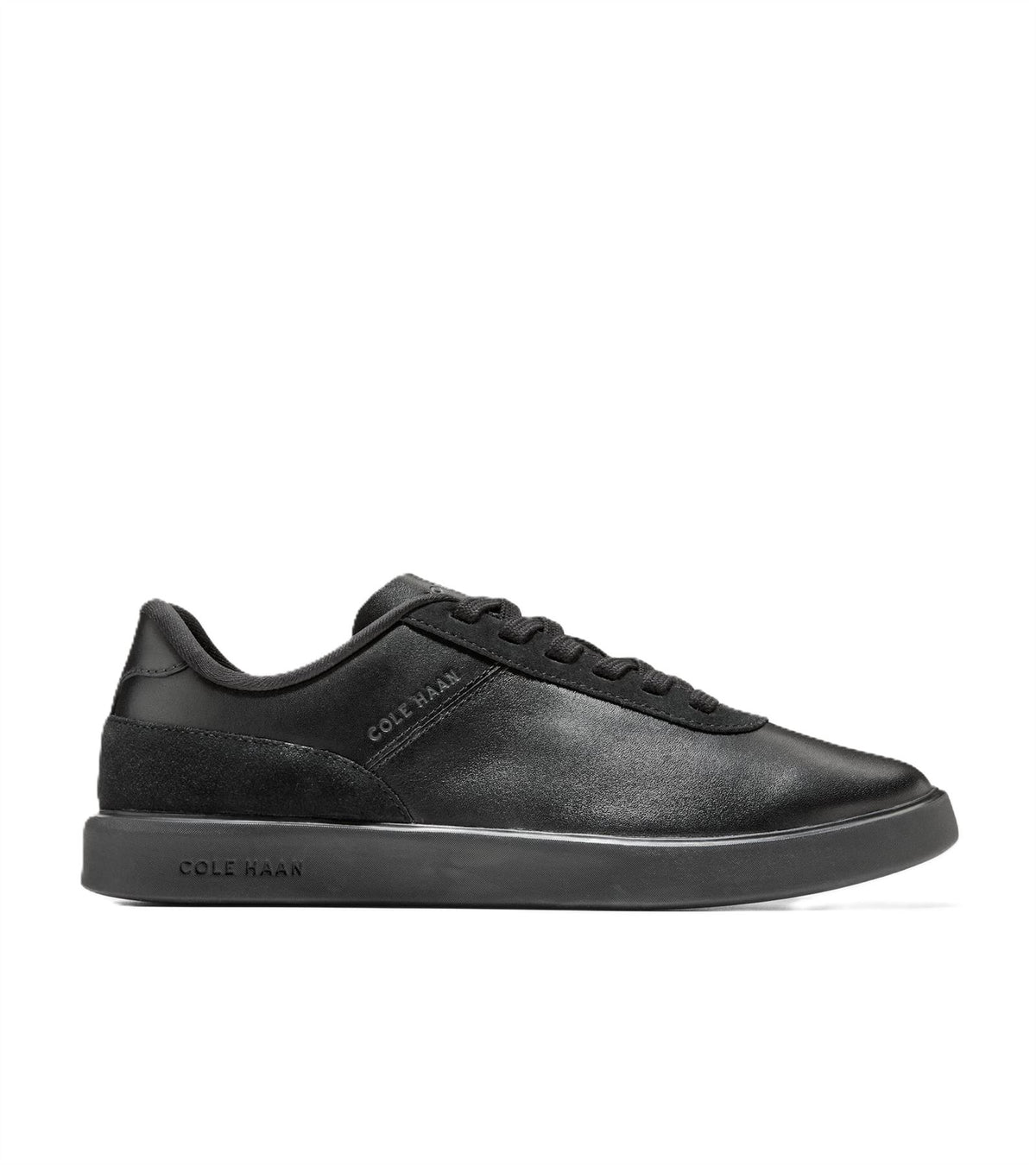 Cole Haan Grand Crosscourt Packaway Leather Men's Black Sneakers