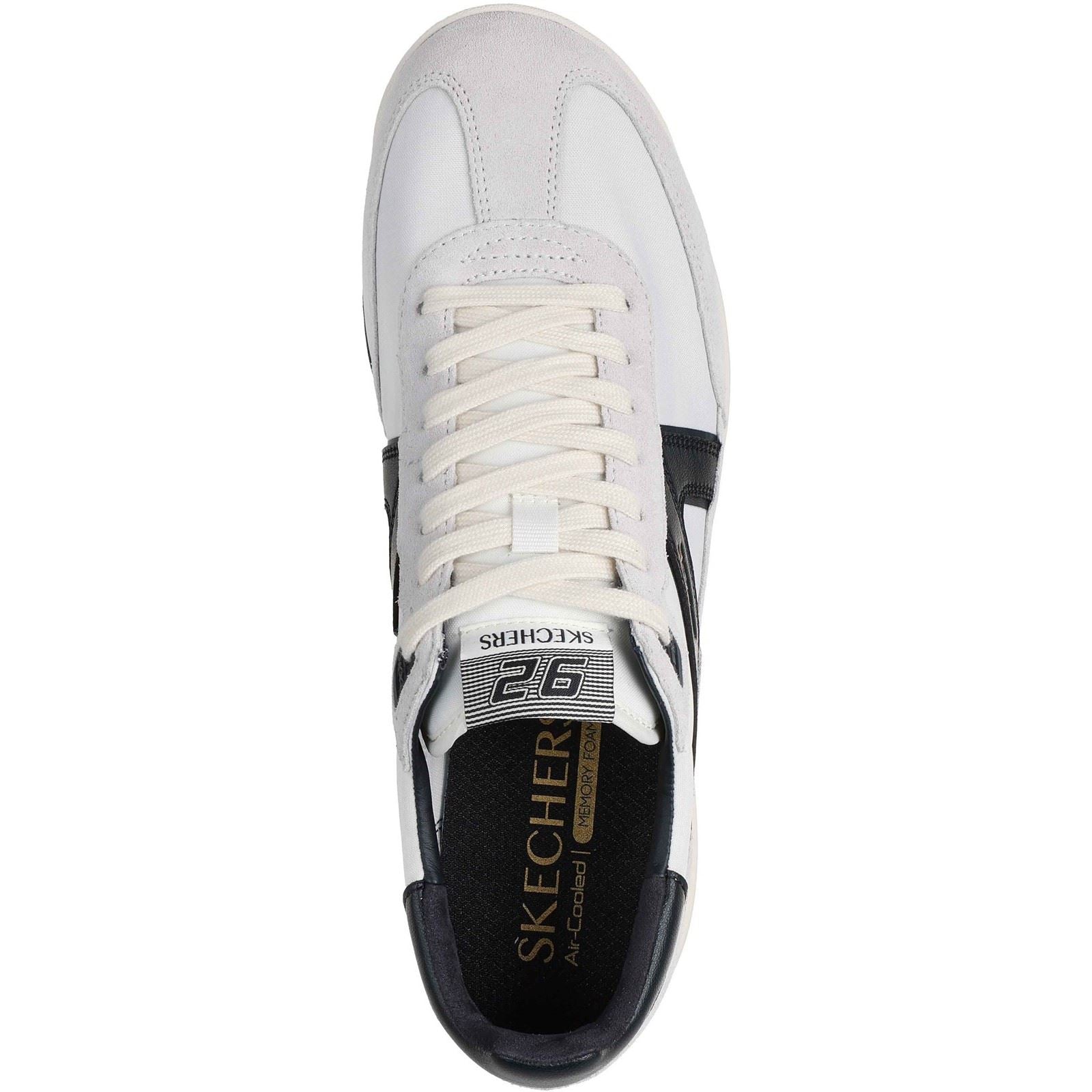 Skechers SKX 92 Spective Leather Men's White/Black Sneakers