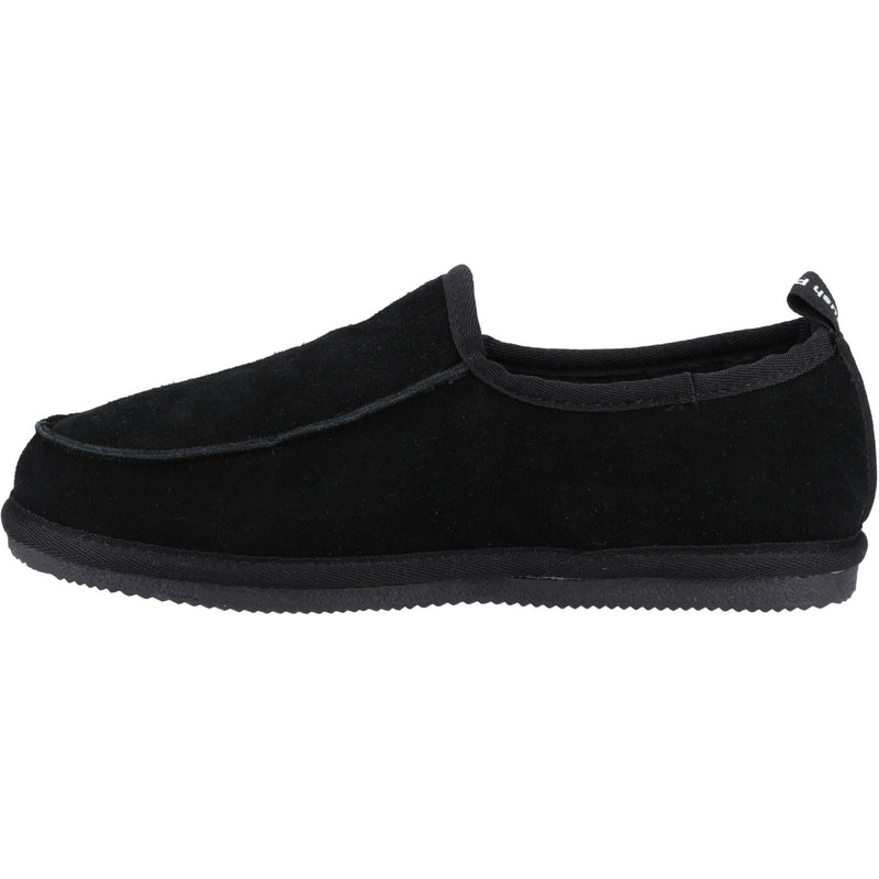 Hush Puppies Charles Suede Men's Black Slippers
