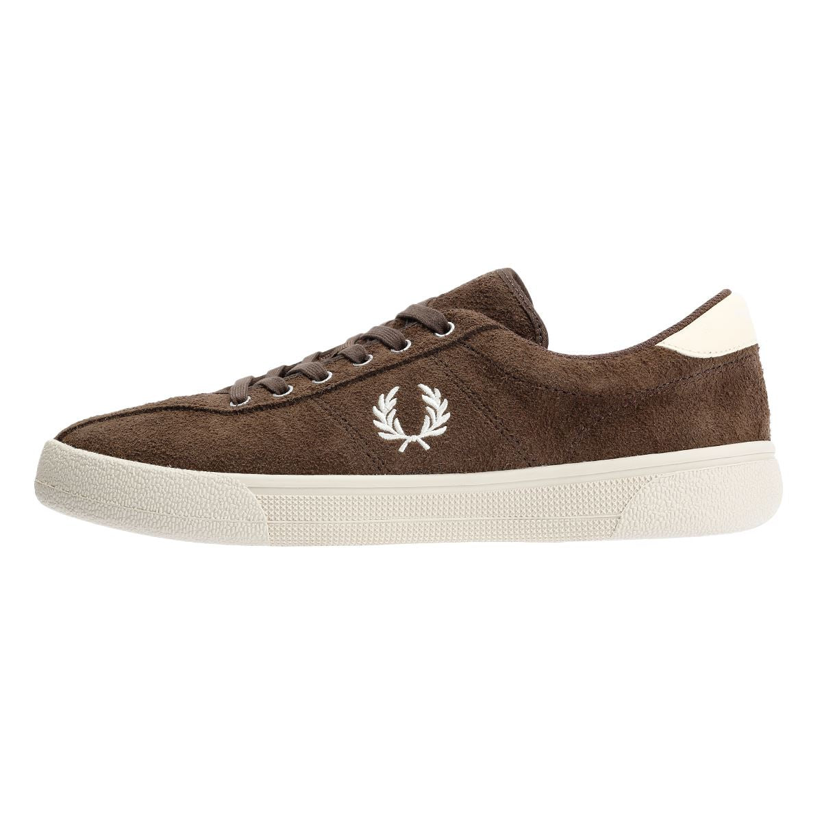 Fred Perry Tennis Shoe Suede Men's Tobacco/Ice Cream Sneakers