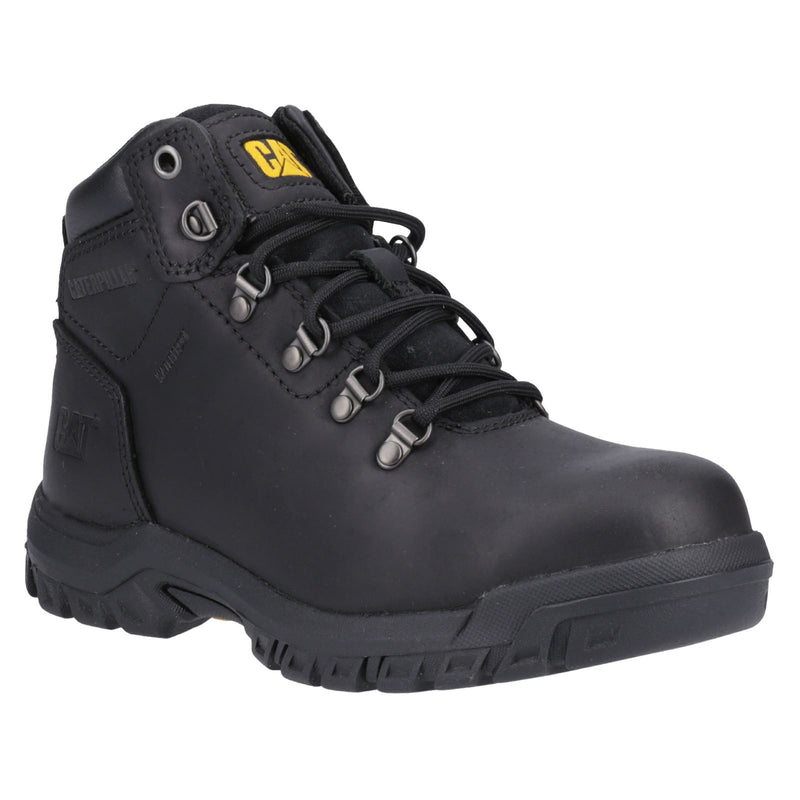 Caterpillar Mae Leather Women's Black Safety Boots