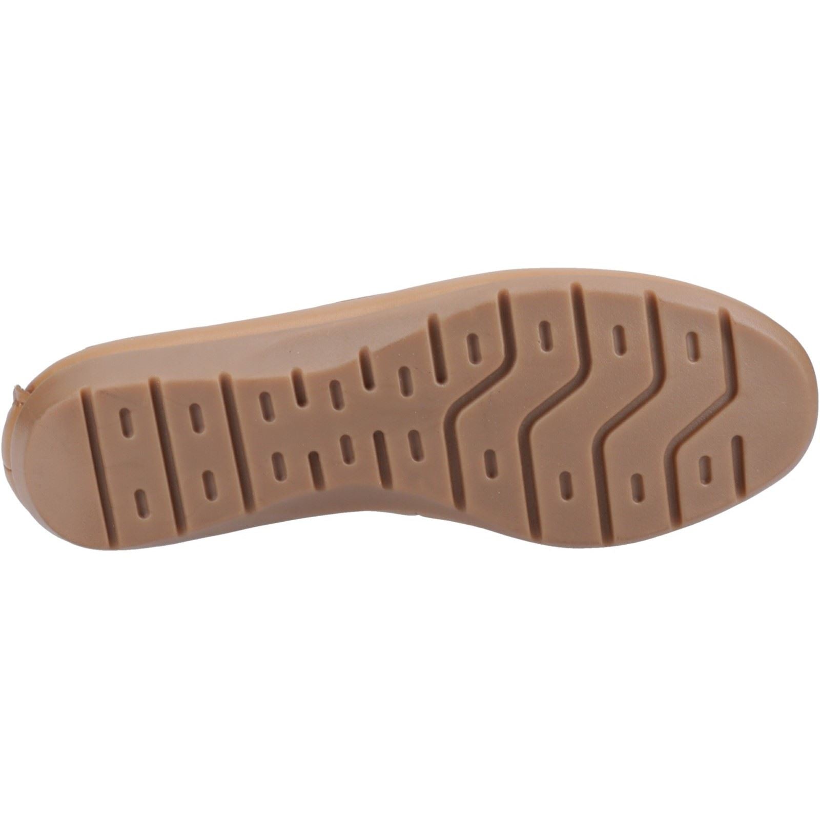 Hush Puppies Shelby Leather Women's Tan Loafers