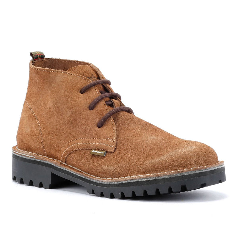 Barbour Hobart Suede Men's Tan Boots