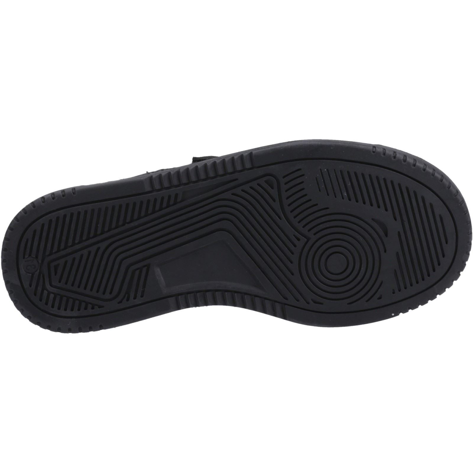Hush Puppies Daxton Leather Boys's Black Sneakers