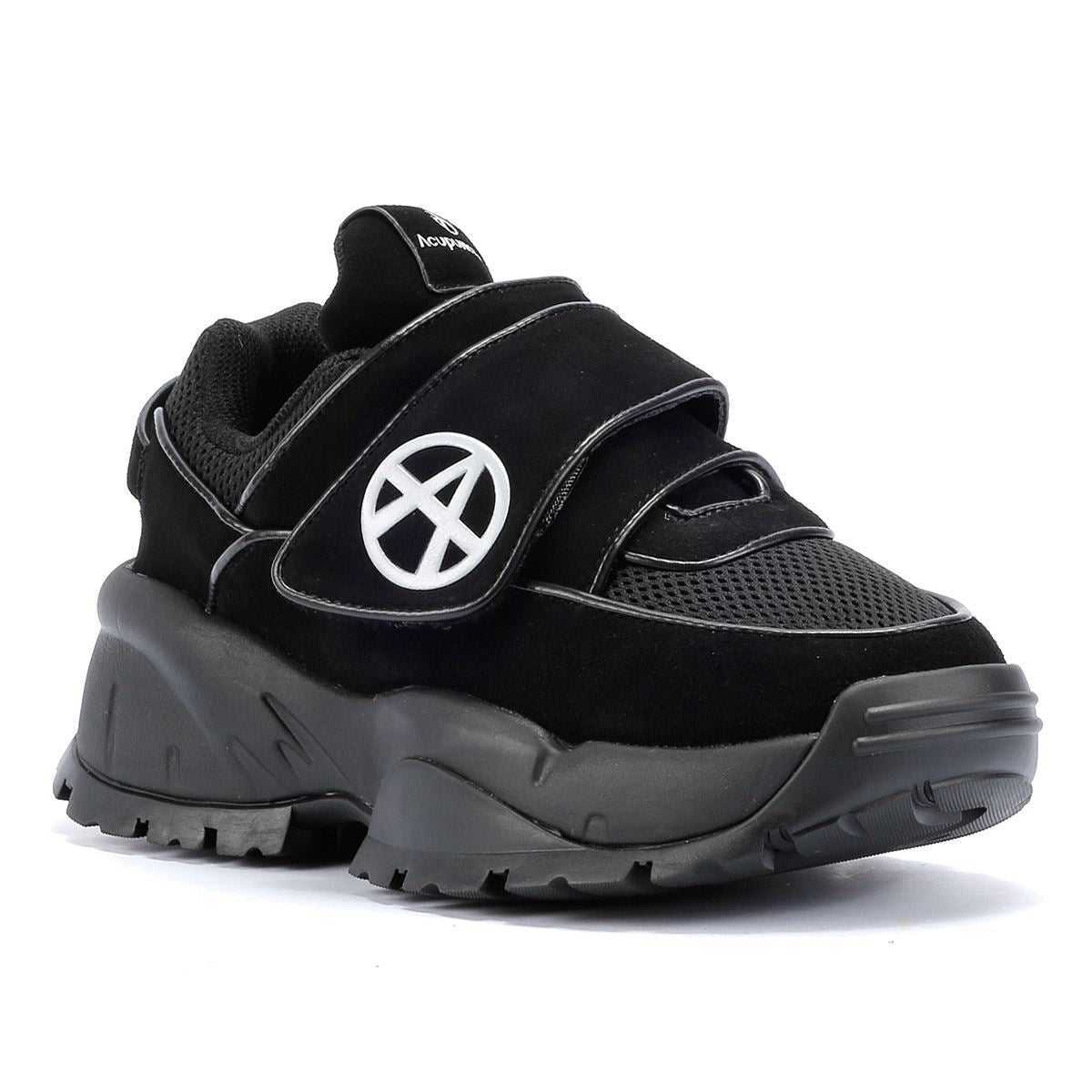 Acupuncture BG Beefer Suede Triple Black Sneakers