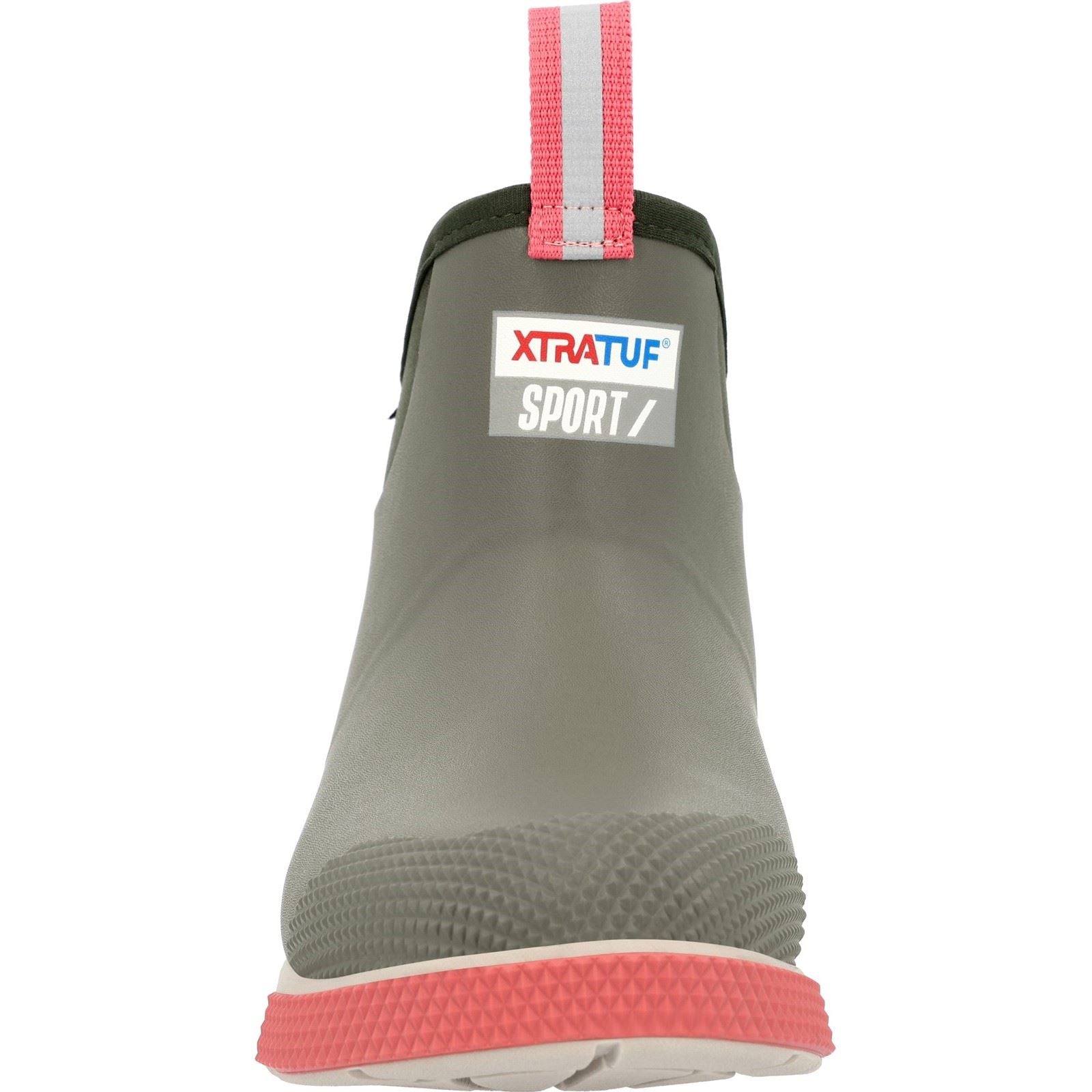 Xtratuf Ankle Deck Sport Synthetic Olive Wellington Boots